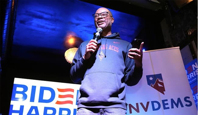 ‘Tire Thief’ Democrat Aaron Ford Wants Isn't Shy About His Love