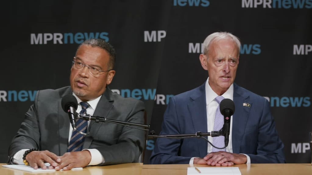 Minnesota attorney general candidates Ellison and Schutz talk